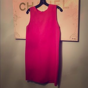 Vince Pink Silk Sheath Dress